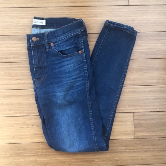 MADEWELL - 9” High Riser Skinny Skinny Jeans - Picture 2 of 4